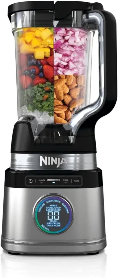 Ninja TB201EU Blender, 2 L, 1200 W, noir, 1900ml de capacité maximale de liquide, récipient 2L