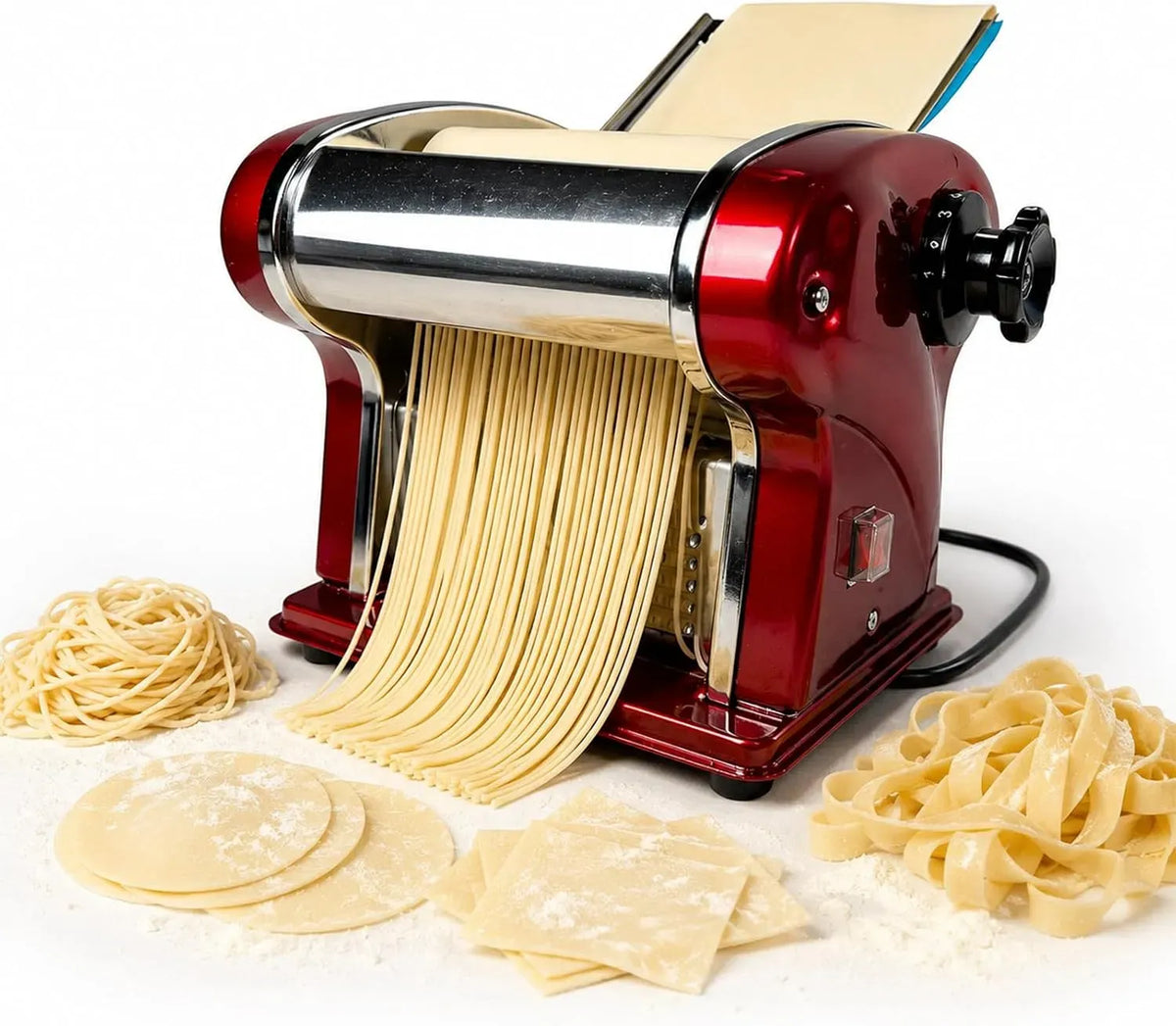 Machine à pâtes, machine à nouilles, professionnel, acier inoxydable, 1.5 mm