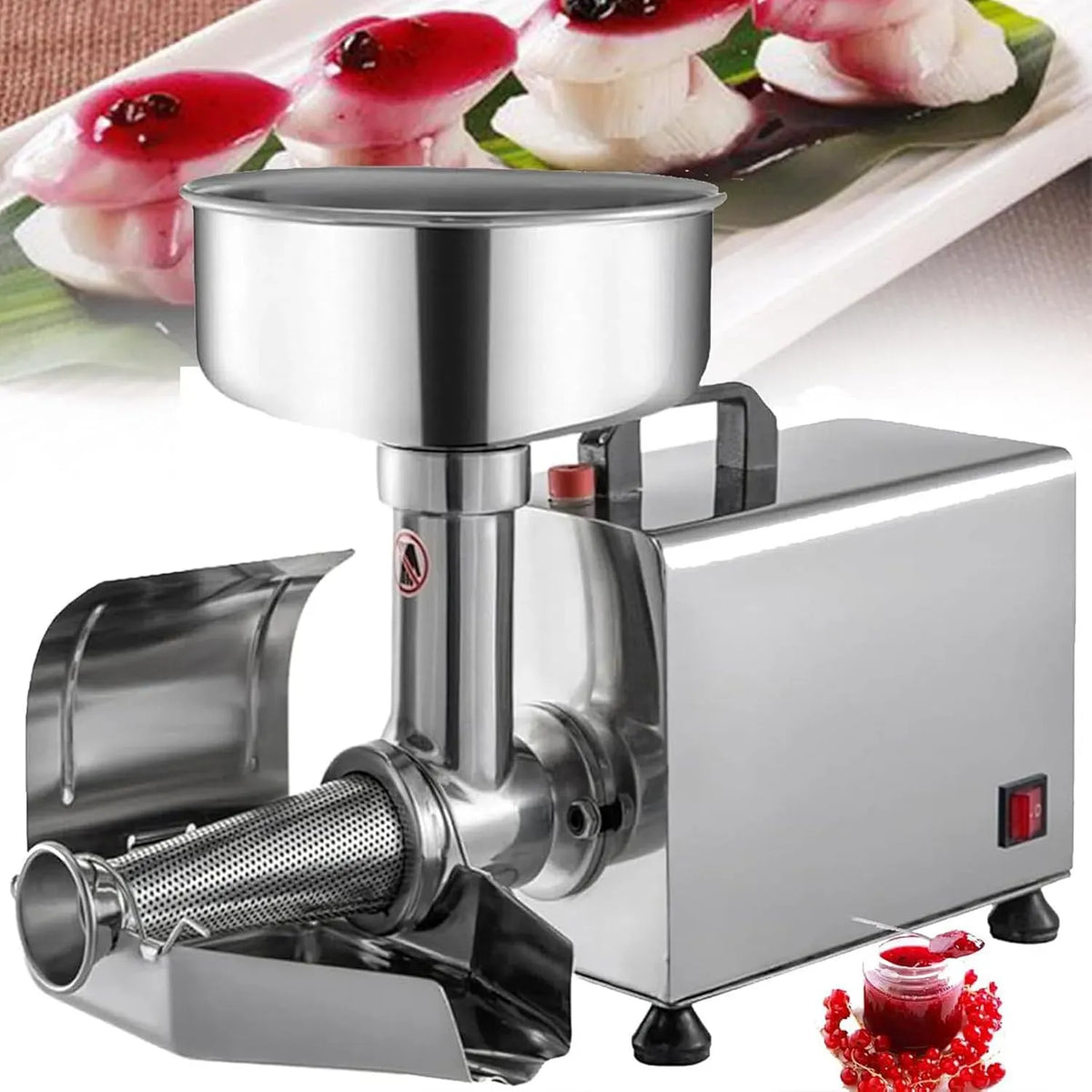 Machine à Confiture, Presse, 450 W, pour Sauce Tomate aux Fruits