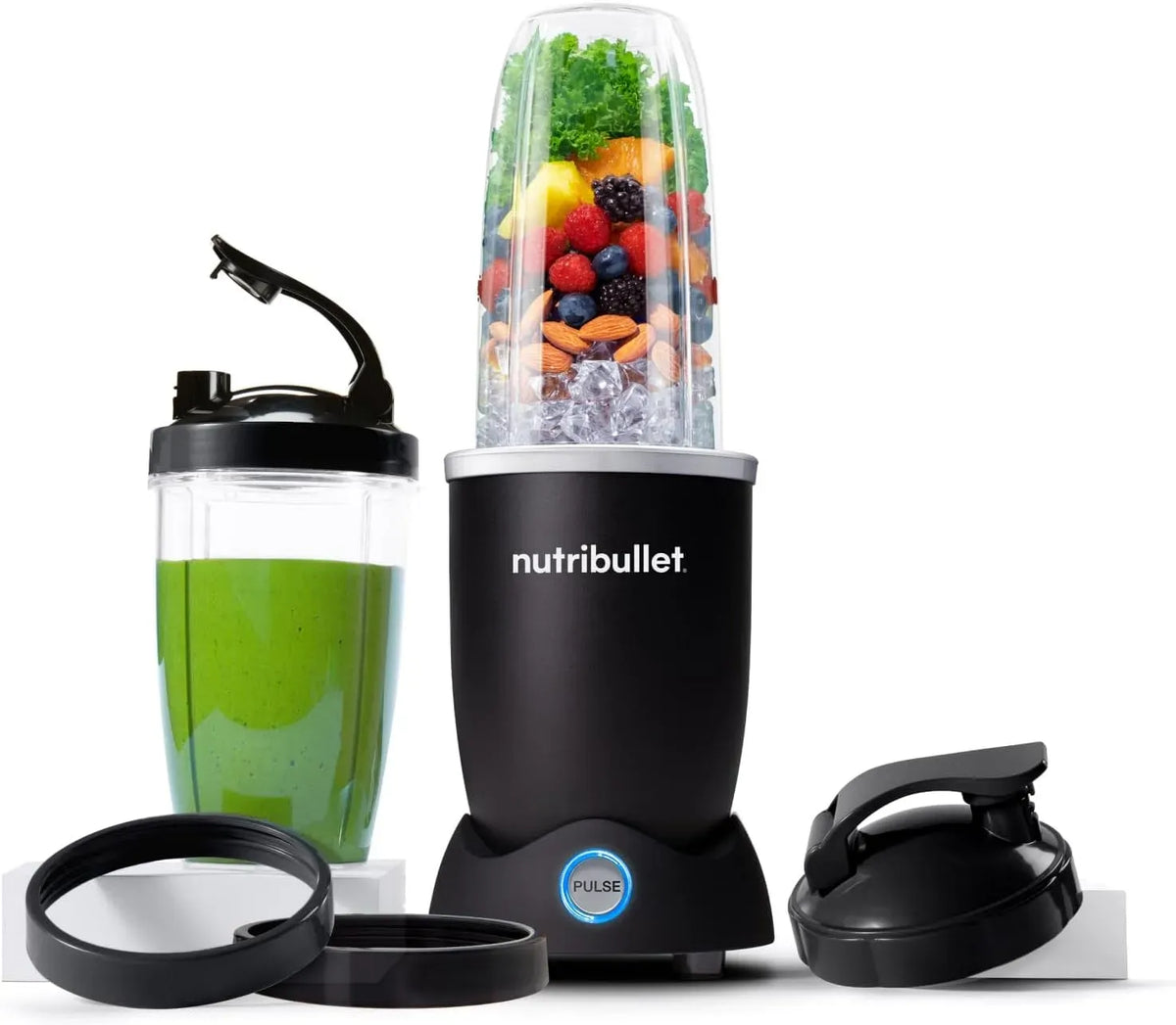 Blender NB120MB, 1200 W, noir, verres 700ml et 900ml, Nutribullet Pro 1200