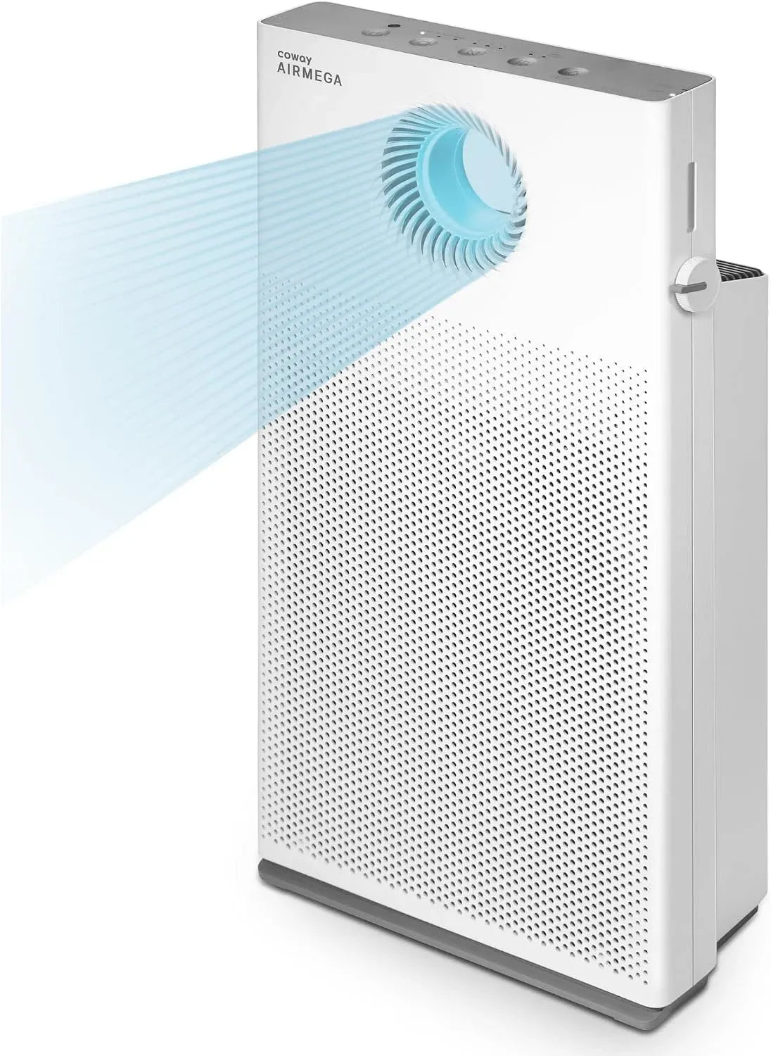 Purificateur d'air, 402 m³/h, 20 dB, COWAY CADR 402, filtre HEPA contre allergies, mode sommeil 20 dB, AIRMEGA JET