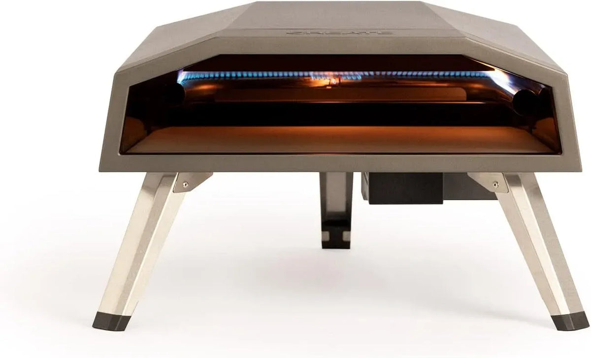 Four électrique à pizza PRO 16, 16 pouces, portable, acier inoxydable, pizzas 40cm, 500°C