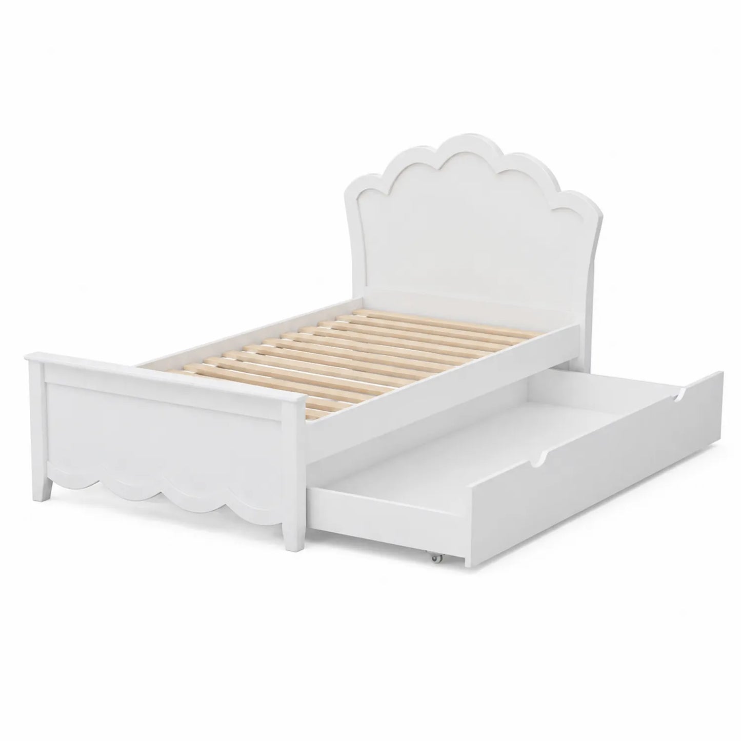 Lit enfant en bois avec rangement 200x90 cm