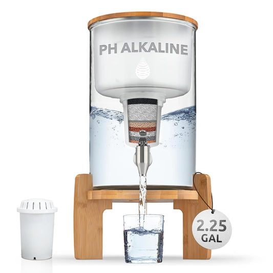 distributeur, 9 L, verre, purifie/adoucit/apporte