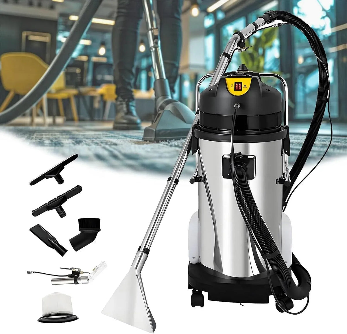 Aspirateur 3-en-1, 60 L, professionnel, 30 L / 40 L / 60 L, 40L