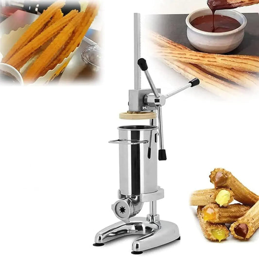 2L/3L Machine de Remplissage, Machine à Churros, Dessert Maker, Churro Maker, 3 L, 2 L, professionnel, acier inoxydable, pour la Maison