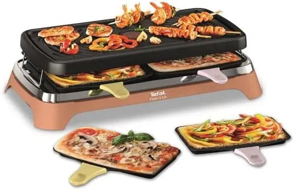 RE651JF0 Appareil, 1450 W, Appareil À Raclette 8 Personnes 1450w