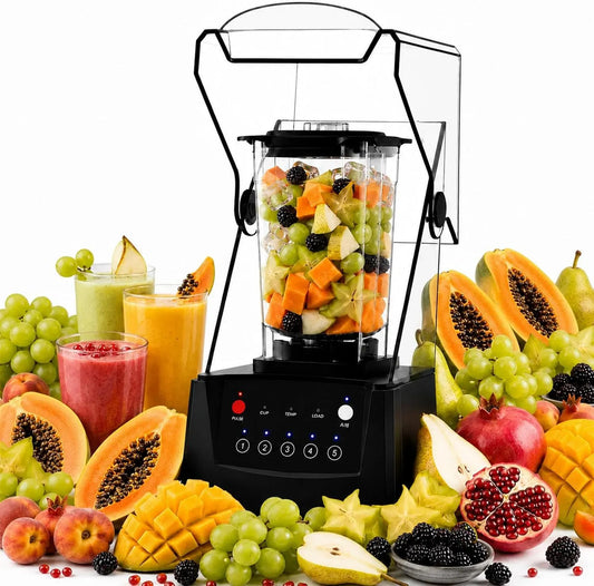 Blender, 2200 W, 5 programmes, professionnel, 17 000 TR/Min, bars et traiteurs