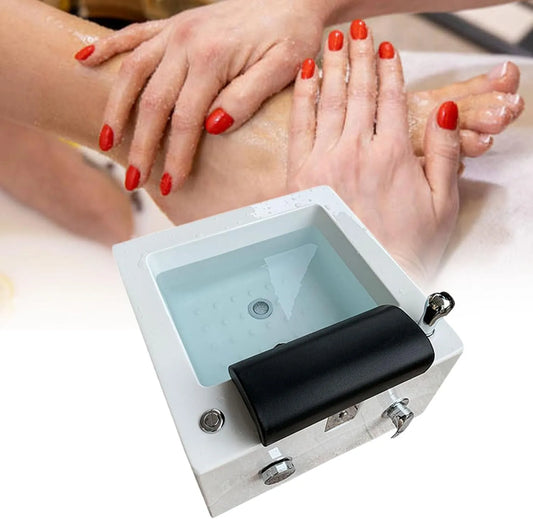 Bassin De Bain Électrique, Baignoire À Pied Moderne Blanche, pour Baignoire À Pied D'atelier De Pédicure en Acrylique, Baignoire De Surf À Pied