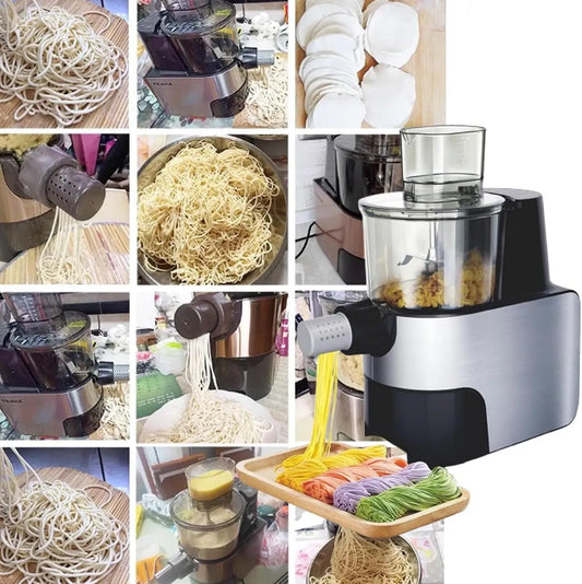 Machine à pâtes, 1.5 L, 450 W, machine à nouilles, noir