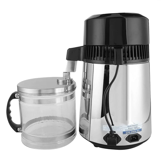 UE 220V Prise, 4 L, 220 V, acier inoxydable, pour Comptoir Domestique avec Arrêt Automatique