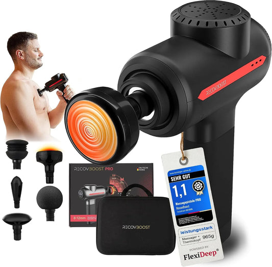 les fascias, Pistolet de massage avec fondeur de massage réglable, Pistolet de massage avec fonction thermique Note 1,1, Pistolet de massage pour le