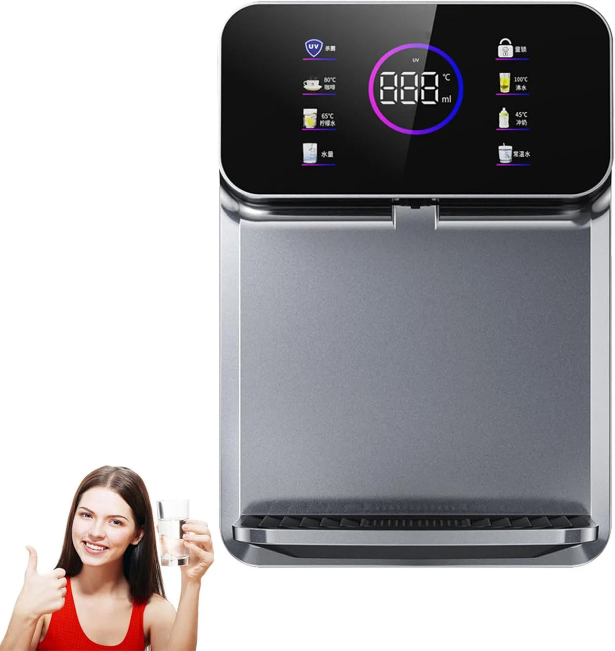 Distributeur, 20 L/H, verrouillage, 5 Modes, 8 Niveaux