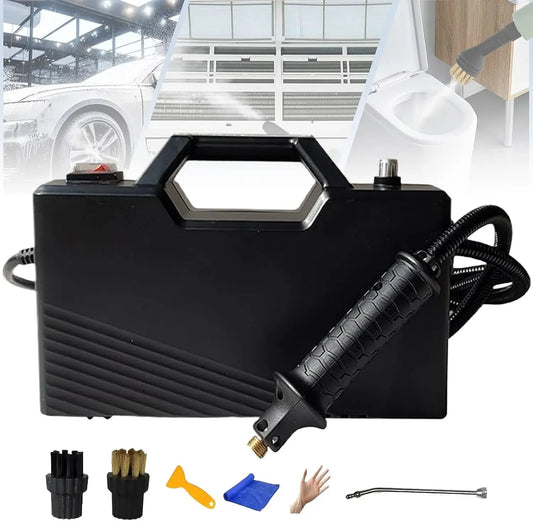 Nettoyeur vapeur, 3200 W, portable, Poignée Réglable Sur 6 Niveaux, Chauffe En 6 Secondes