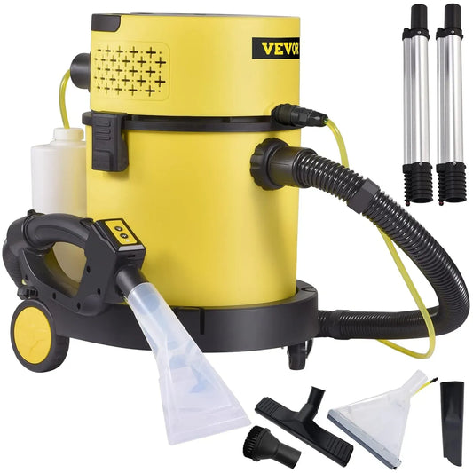 VEVOR PP 20 4-en-1 Aspirateur, 45x39x56,5 cm, 20 L, 1200 W, 4,5 m, 1,5 m