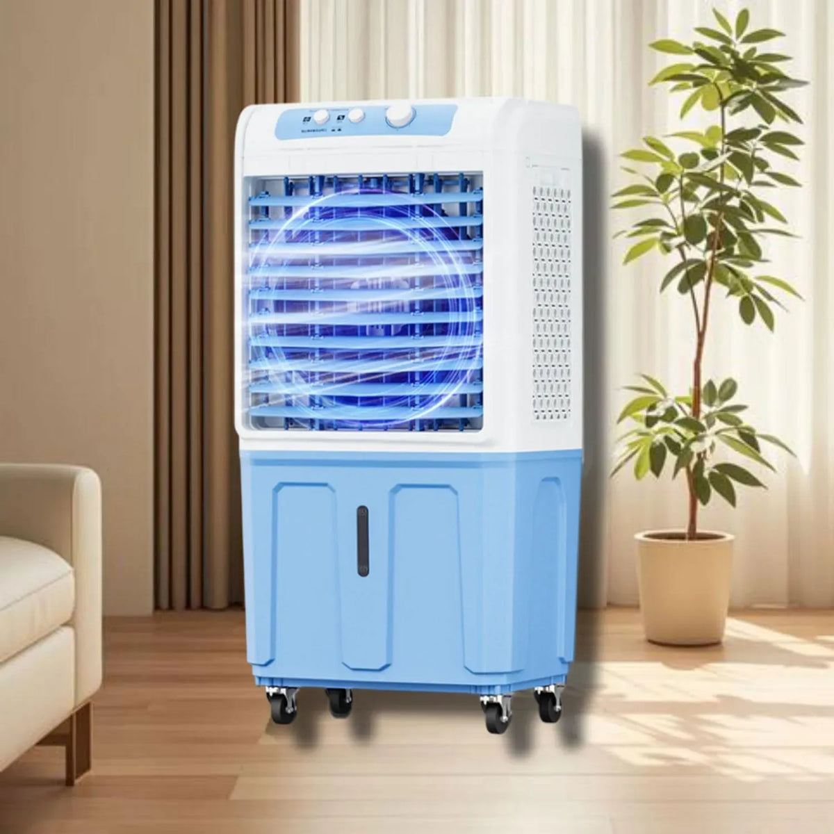 Climatiseur, portable, extérieur, 3 vitesses, oscillation, professionnel