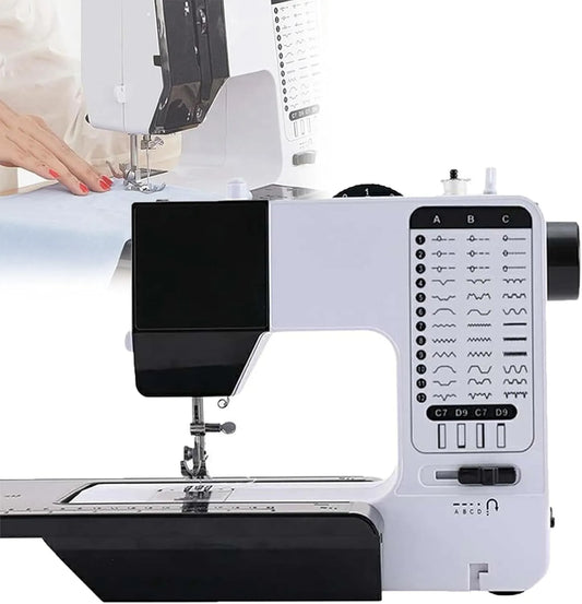 Machine à Coudre, Portable, machine à coudre électrique, 12 programmes, pour débutants