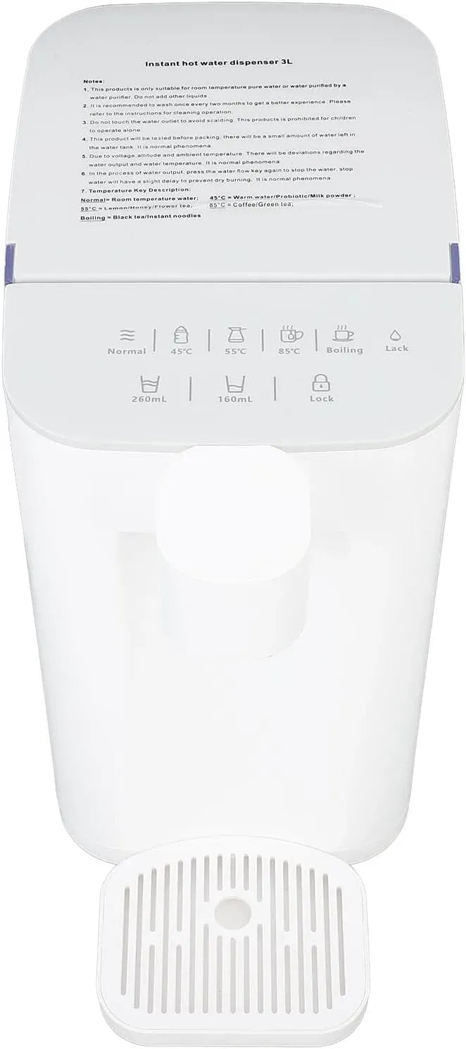 Bouilloire électrique UE 220V, 2,8 L, 220 V, 2 zones de température