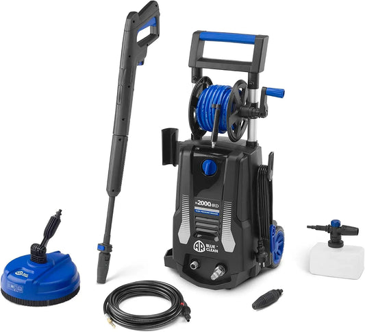 Nettoyeur haute pression e-2000, 2000 W, bleu, 150 bar, 440 l/h