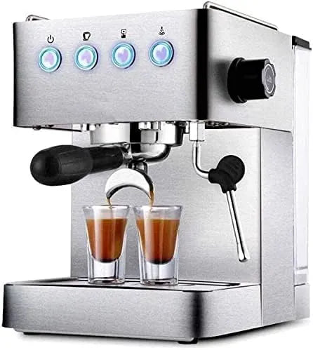 Machine à expresso, vapeur, professionnel, acier inoxydable