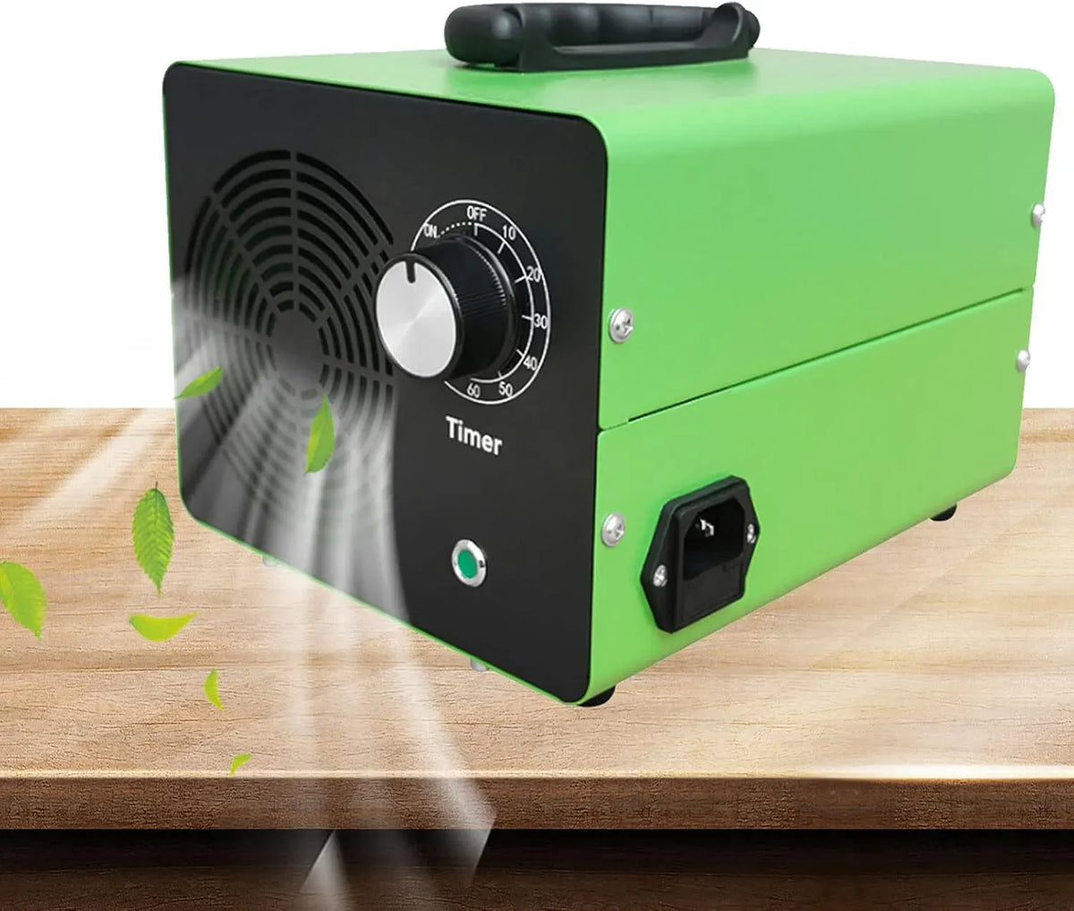 Green-20000mg/h Stérilisateur, Générateur, appareil électrique de stérilisation, minuteur, professionnel, vert, pour Bureau, RDJSHOP