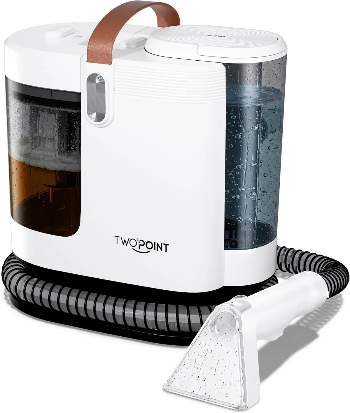 tapis, portable, 15 kPa, 3,8 kg, shampouineuse Puissante aspiration de 15 kPa