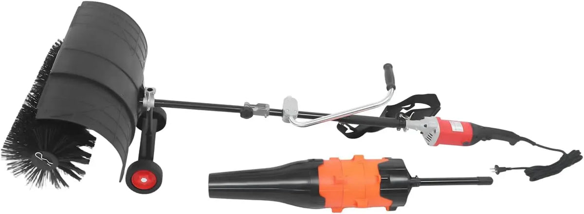 brosse, machine de balayage des sols, balayeuse de sol, 55 cm, 600 W, extérieur, 6 vitesses, pour gazon artificiel