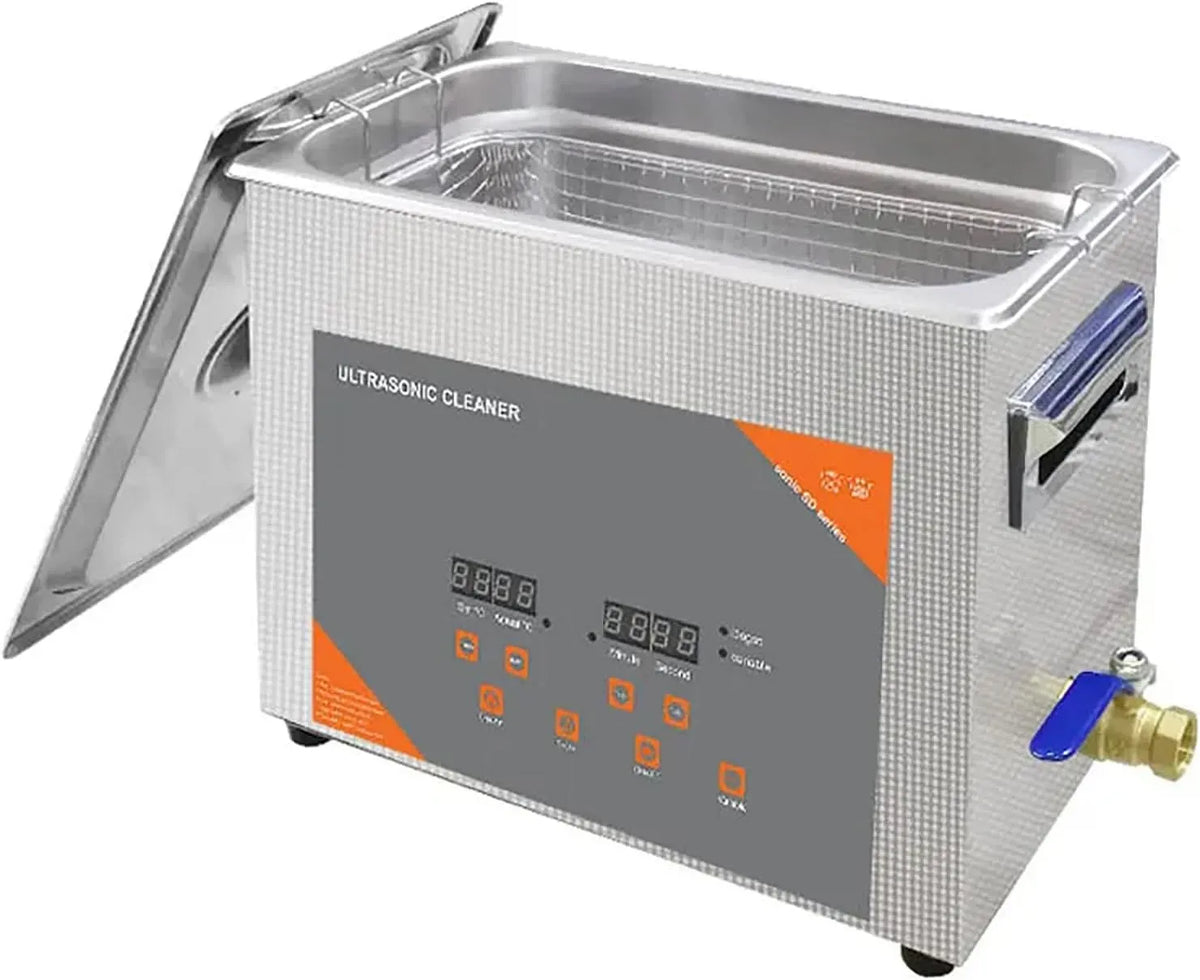 Radiateur électrique, 3 L, 180 W, minuteur, industriel, acier inoxydable, Nettoyeur ultrasonique industriel 3L