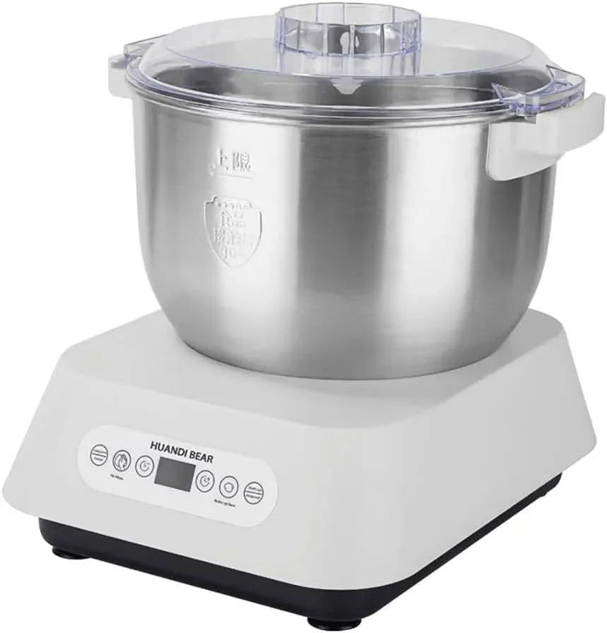 Pétrin Électrique De Grande Capacité, Fonction Fermentation, Fouet À Pâte En Acier Inoxydable 304, Minuterie Intelligente Pour La Cuisson Des Pizzas
