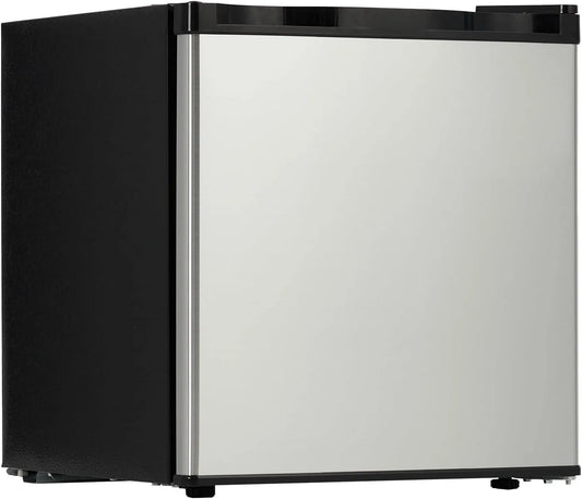 Réfrigérateur, 46 L, 47 × 44 × 51 cm, thermostat, camping, Mini Bar 46L, Éclairage Intérieur LED, Thermostat Mécanique, 1 Étagère