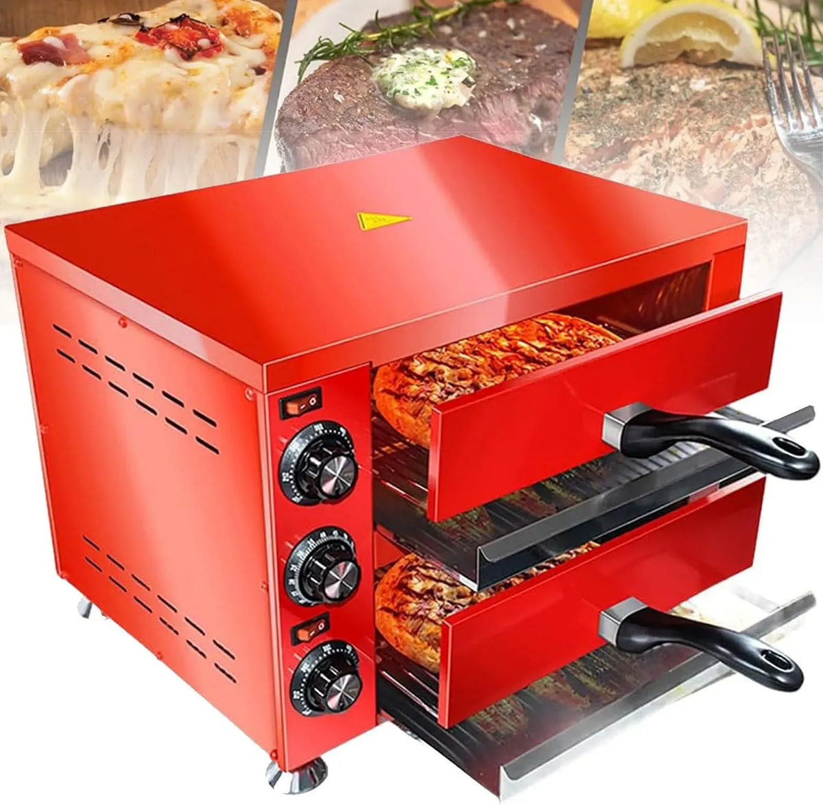 Four électrique à pizza, 12 pouces, professionnel