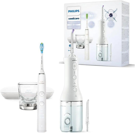 Philips HX3886/41 brosse, brosse à dents rechargeable, dalle IPS, sans fil, blanc