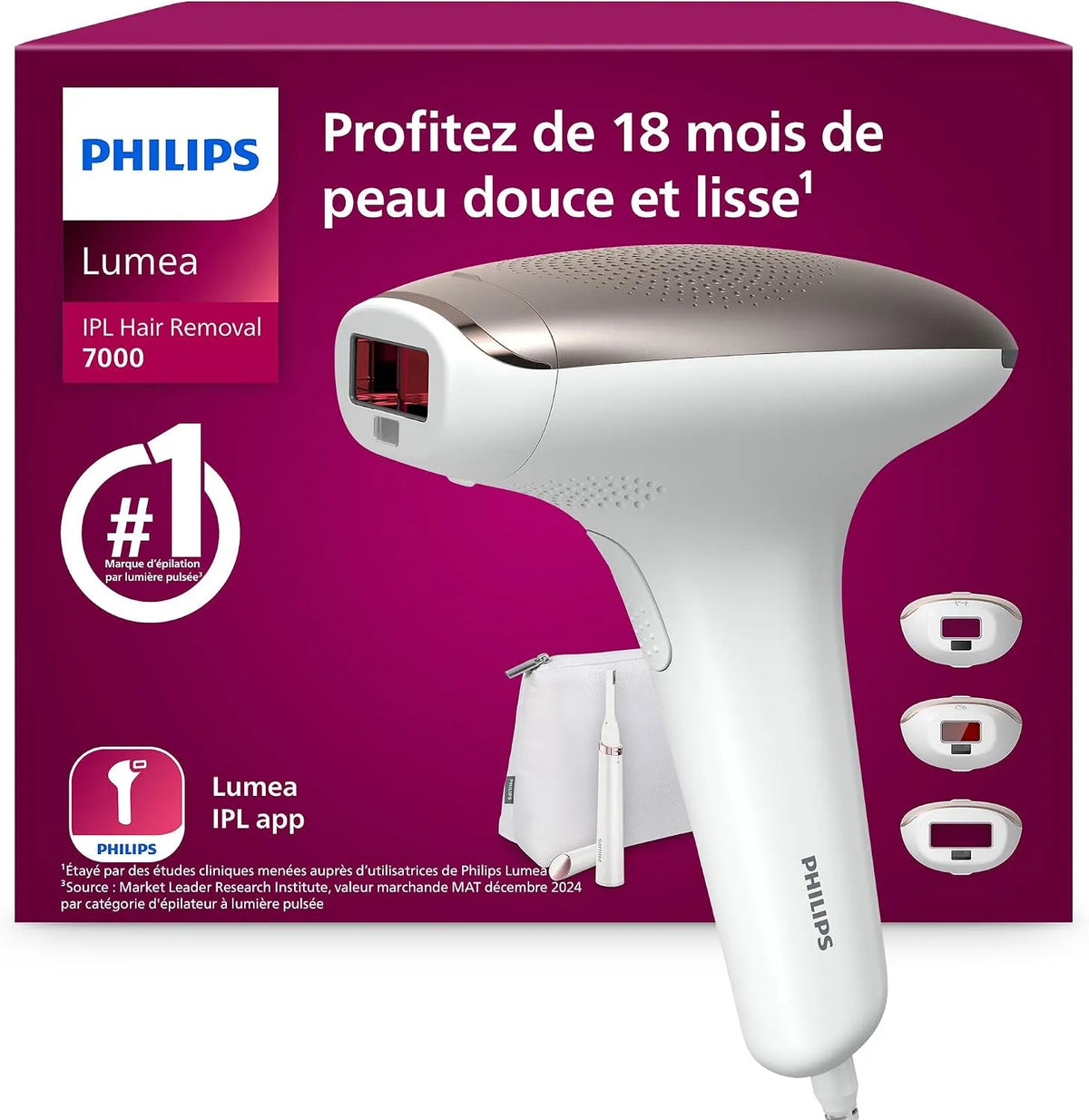 Philips BRI923/00 appareil d'épilation électrique pour femme, Épilateur, dalle IPS, pour le corps