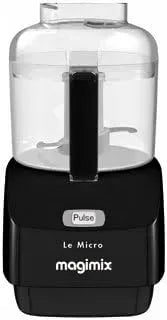 Robot de cuisine, 50 Hz, 290 W, 230 V, noir, 170 mm, 120 mm